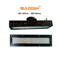 200*30 毫米 UV LED 灯适用于理光 G5 G6 Konica 1024i UV 平板打印机 UV 油漆 UV 丝网印刷点胶机打码