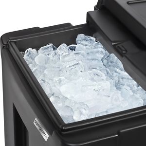 Carrito Aislado para Hielo - 125 Litros - Negro - Product Image 4
