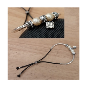 กำไลข้อมือเงินสเตอร์ลิง925แบบปรับได้สร้อยข้อมือเครื่องประดับเงินสุดหรูเหมาะสำหรับเป็นของขวัญวันเกิดครบรอบ - Product Image 6