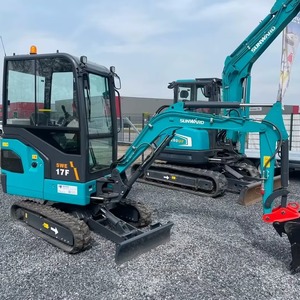 Para SWE 17F Mini excavadora sobre orugas Fuerte potencia de excavación Máquina de construcción duradera con motor y motor - Product Image 2
