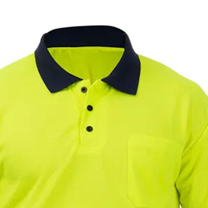 Polo de seguridad de alta visibilidad Polo de trabajo de alta visibilidad Polo de manga corta Polo de construcción para trabajadores - Product Image 4