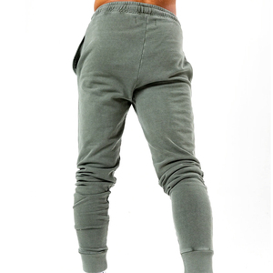 Venta al por mayor personalizado ácido lavado chándal secado rápido hombres 100% algodón lavado ácido Sudadera con capucha pantalones de chándal y Sudadera con capucha Jogger Set - Product Image 4