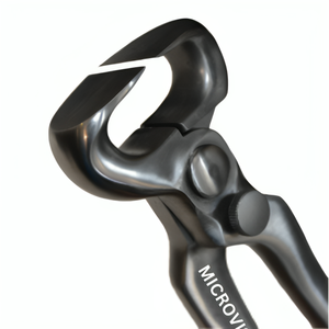 Pinza de pezuña de alta calidad, herramienta de herrador recubierta de polvo negro para el cuidado de las pezuñas en acabado opaco, bordes de corte afilados en diferentes tamaños - Product Image 3