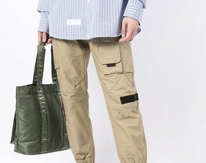 กางเกงคาร์โก้สำหรับผู้ชายแบบเย็บติดเองได้กางเกงคาร์โก้ใส่สบายกันรอยขาดโลโก้/สีระบายอากาศได้ดี - Product Image 2