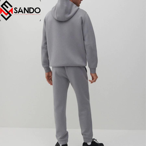 Survêtement de fitness et de jogging grande taille pour hommes, logo personnalisé, respirant, à manches longues, ensemble de course pour sports d'hiver, athlétique écologique - Product Image 3