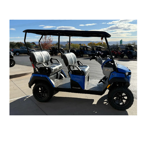 Chariot de golf à succès en stock, prêt à être expédié – Modèle 2025 N-A-V4-E avec sièges orientés vers l'avant - Product Image 2