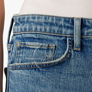 Pantalones cortos vaqueros para mujer Pantalones cortos vaqueros casuales hechos a medida de verano para mujer 2025 Tasa de venta completa de buena calidad - Product Image 6