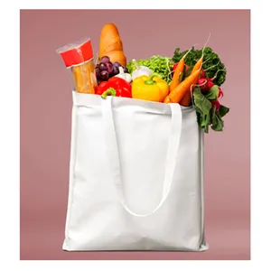 กระเป๋าช้อปปิ้งผ้าฝ้ายแท้ 100% ดีไซน์เรียบหรู แห้งเร็ว ขายส่ง สินค้าใหม่ปี 2026 จากผู้ผลิตในอินเดีย - Product Image 1