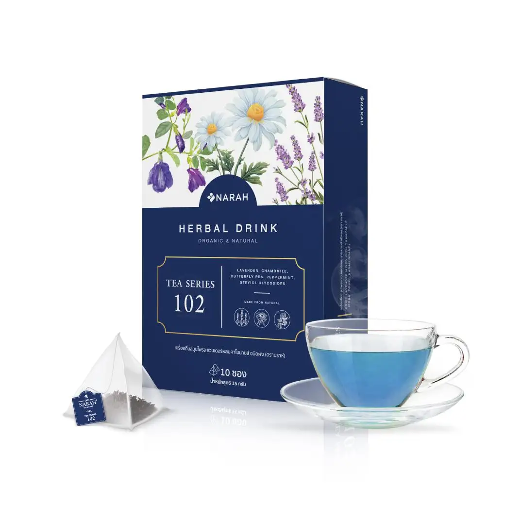 Premium Herbal Tea RELAX & RESTFUL NIGHT SLEEP Organic Tea High Quality Products from Thailand