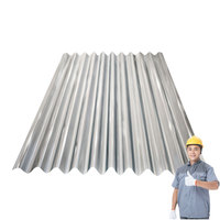 Tôle de toiture ondulée en zinc, tôle de toiture GI, tôle de toiture G70, tôle de toiture GI calibre 28