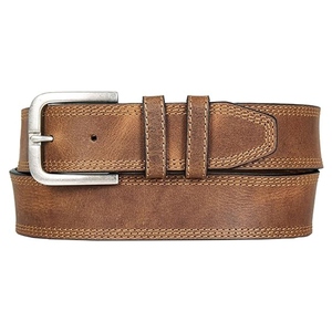 Cinturón de piel de vaca Premium para hombre Hebilla elegante Diseño versátil para uso diario informal y eventos formales - Product Image 3