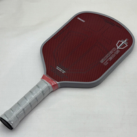 Raquette de pickleball MST J2NF Gen4.5, entièrement en mousse flottante, durable, écologique, allongée, 40 trous, 16 mm, fibre de carbone T700, USAPA