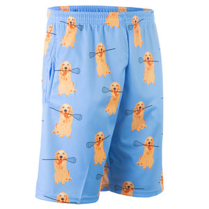 Custom Design Team <b>Men</b> Reversible Sublimation Lacrosse Uniform Top Quality New Arrival Lacrosse <b>Shorts</b> - Product Image 3