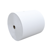 Papier offset sans bois 55g 60g 65g 70g 80gsm Papier à lettres blanc en rouleaux Grands rouleaux et feuilles Papier C1s