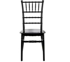 Chaise de mariage portable TIFFANY CHIAVARI Mobilier d'hôtel en plastique élégant et durable pour événements et banquets - Product Image 1