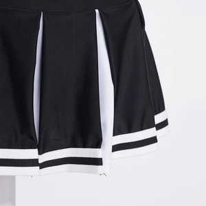 Uniformes de pom-pom girl personnalisables avec ensembles de spandex imprimés pour adultes prix d'usine service OEM logo personnalisé - Product Image 6