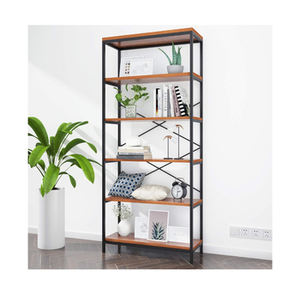 Organizador de almacenamiento de niveles Estante de sala de estar de hierro y madera para el hogar por ACMI METAL INDIA Diseño duradero elegante para uso en interiores - Product Image 2