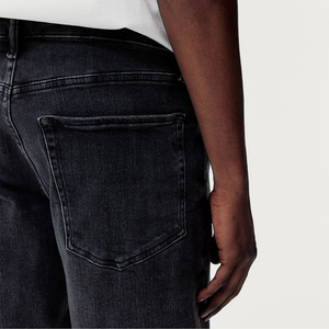 Pantalones cortos de mezclilla holgados de verano con logotipo bordado de diseño personalizado de calidad superior con decoración Vintage El mejor estilo informal de calle principal - Product Image 3