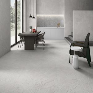 Rizina GVT Carrelage en pierre grise polie pour salle de bain Design moderne élégant pour bureaux à domicile Salons Supermarchés Villas à manger - Product Image 1