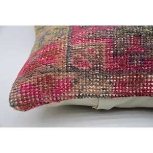 Almohada Kantha de retazos de lana multicolor de 12x12 pulgadas tejida con patrón Vintage decorativo y cojín - Product Image 4