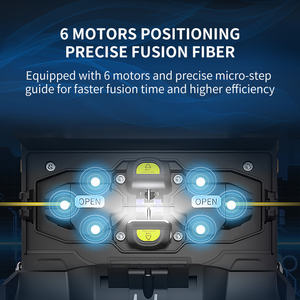 Máquina empalmadora de fibra óptica K5 + Máquina empalmadora de fibra óptica + Máquina soldadora de cable óptico Tristar K5 - Product Image 2