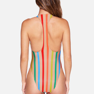 Traje de baño estampado de una pieza para mujer Traje de baño de diseñador sexy 2025 Trendy Resort Wear Traje de baño Opciones al por mayor - Product Image 4