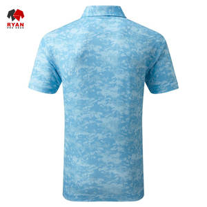 Chemises polo personnalisées Ryan Pro Gear pour hommes avec logo personnalisé, tissu respirant, design ODM écologique - Product Image 5