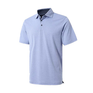 Polo de golf personnalisable pour homme, durable, élégant, à manches courtes, design simple, absorption d'humidité, nouveau produit vierge - Product Image 5