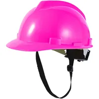 Casco de Seguridad de HDPE Personalizado OEM |   Equipo de Protección Personal Industrial a Prueba de Polvo con Diseño Ventilado y 4 Puntos de Suspensión para Trabajadores en Obra