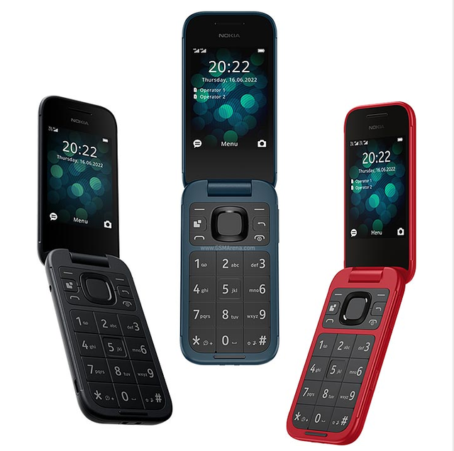 Wholesale 2720 4G Unlocked Flip Phone with Dual Screen LTE Dual SIM Long Battery Life Spanish Language Support for Hiking
