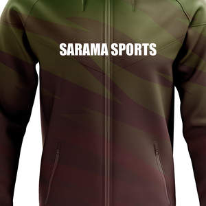 New Arrival Factory Wholesale Price Customized Logo Men Zipper Hoodie Custom Made Breathable Material Men Hoodies <b>Thermal</b> - Product Image 3