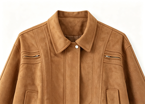 TAOP&ZA 2026 Primavera Verano Otoño, Chaqueta Corta de Manga Larga con Cierre de Cremallera y Solapa, Estilo Retro de Alta Gama, Nueva Moda, Color Sólido, 25166 - Product Image 2