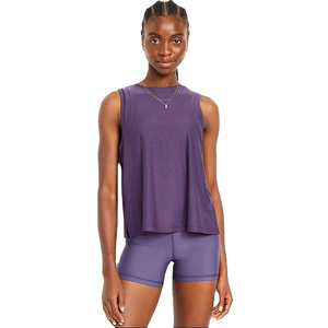 Haute qualité abordable femmes coupe ample débardeur sans manches léger séchage rapide 100% polyester débardeur pour femmes OEM - Product Image 1