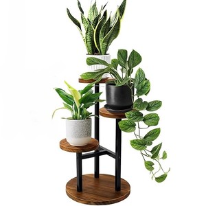 Support de plante à 3 niveaux pour quantité en vrac pour présentoir de plantes d'intérieur et d'extérieur à prix abordable - Product Image 1