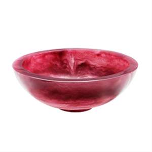 Bol en résine moyen White Rock Bol en résine en ligne au meilleur prix Taille du produit personnalisé Fabriqué en Inde - Product Image 4