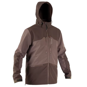 Veste Softshell à Capuche pour Homme, Design Urbain Moderne, Coupe-Vent, Résistante à l'Eau, Veste de Mode pour les Déplacements, Vestes Softshell - Product Image 1