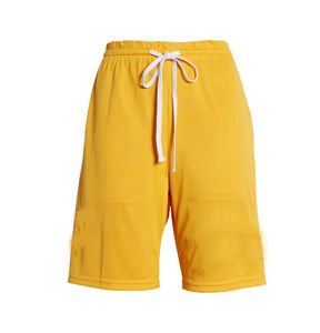 Pantalones cortos de baloncesto con logotipo personalizado para mujer, Shorts deportivos de cintura elástica de malla - Product Image 2