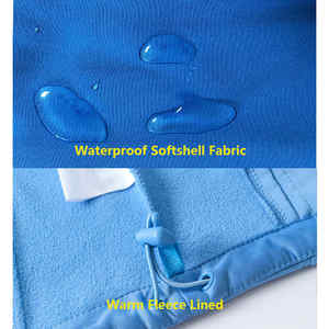 Chaqueta de Forro Polar para Hombre, con Cuello Alto, Impermeable y Resistente al Viento, para Uniformes de Reparto, Deportes y Safari, con Logotipo Personalizado para Exteriores, OEM - Product Image 5