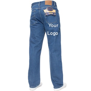 Pantalones vaqueros de mezclilla de estilo Vintage para hombre de la mejor calidad, logotipo personalizado, transpirables, cómodos, lavados de colores, nueva exportación de Bangladesh - Product Image 3