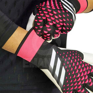 Guantes de Portero de Cuero de Alta Calidad con Protección para los Dedos, Fuerte Agarre, Cierre de Velcro, Uso en Exteriores, Unisex - Product Image 5