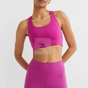 Sujetador deportivo de mujer de alta calidad para gimnasio Yoga & Fitness Sujetador transpirable sin costuras - Product Image 2