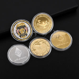 Regalos y artesanías, pequeño hombre volador, moneda turística de oro, signo del zodiaco, impresión, moneda conmemorativa colorida, moneda redonda - Product Image 5