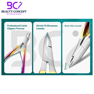 Juego de Cortaúñas de Acero Inoxidable Antideslizante de la Más Alta Calidad 2025, con Abertura de Mandíbula Ancha y Cuchilla Curva para Manicura y Pedicura - Product Image 2