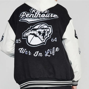 Veste universitaire en laine de haute qualité Bomber Letterman personnalisé veste de baseball vintage pour collège OEM/ODM disponible - Product Image 6