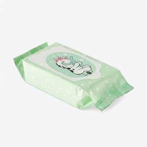 Lingettes bébé personnalisées, mini format voyage, non parfumées, hypoallergéniques, non tissées, 98% eau pure, pour les soins quotidiens des bébés - Product Image 1