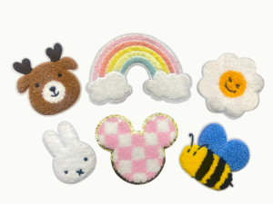 แผ่นผ้าปักลายการ์ตูนผ้ากำมะหยี่สำหรับรีดติดเสื้อแผ่นปักลายการ์ตูนอนิเมะแบบกำหนดเอง - Product Image 6