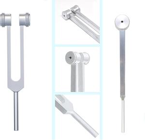 Juego de tenedores de afinación de 5 uds de calidad profesional, tenedores de aleación de aluminio para instrumentos curativos - Product Image 5