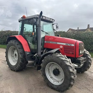 2020 MASSEY FERGUSON 6718S Tractor de orugas usado 80HP Tractor de ruedas para granjas con componentes centrales Caja de cambios de engranaje de motor - Product Image 1