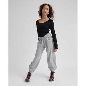 กางเกงวิ่งผ้าฟลีซสีดำพรีเมี่ยมสำหรับผู้หญิงลาย Sugar & Jade - Product Image 2