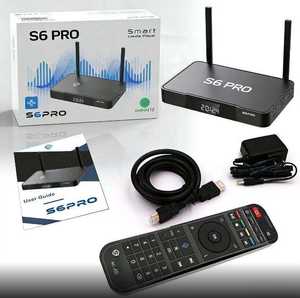 LA MEJOR OFERTA DE AÑO NUEVO PARA EL NUEVO Super Box S6 Max 2025 ORIGINAL, 6K UltraHD, Comando por Voz Sin Cuotas Mensuales - Caja Sellada - Product Image 1